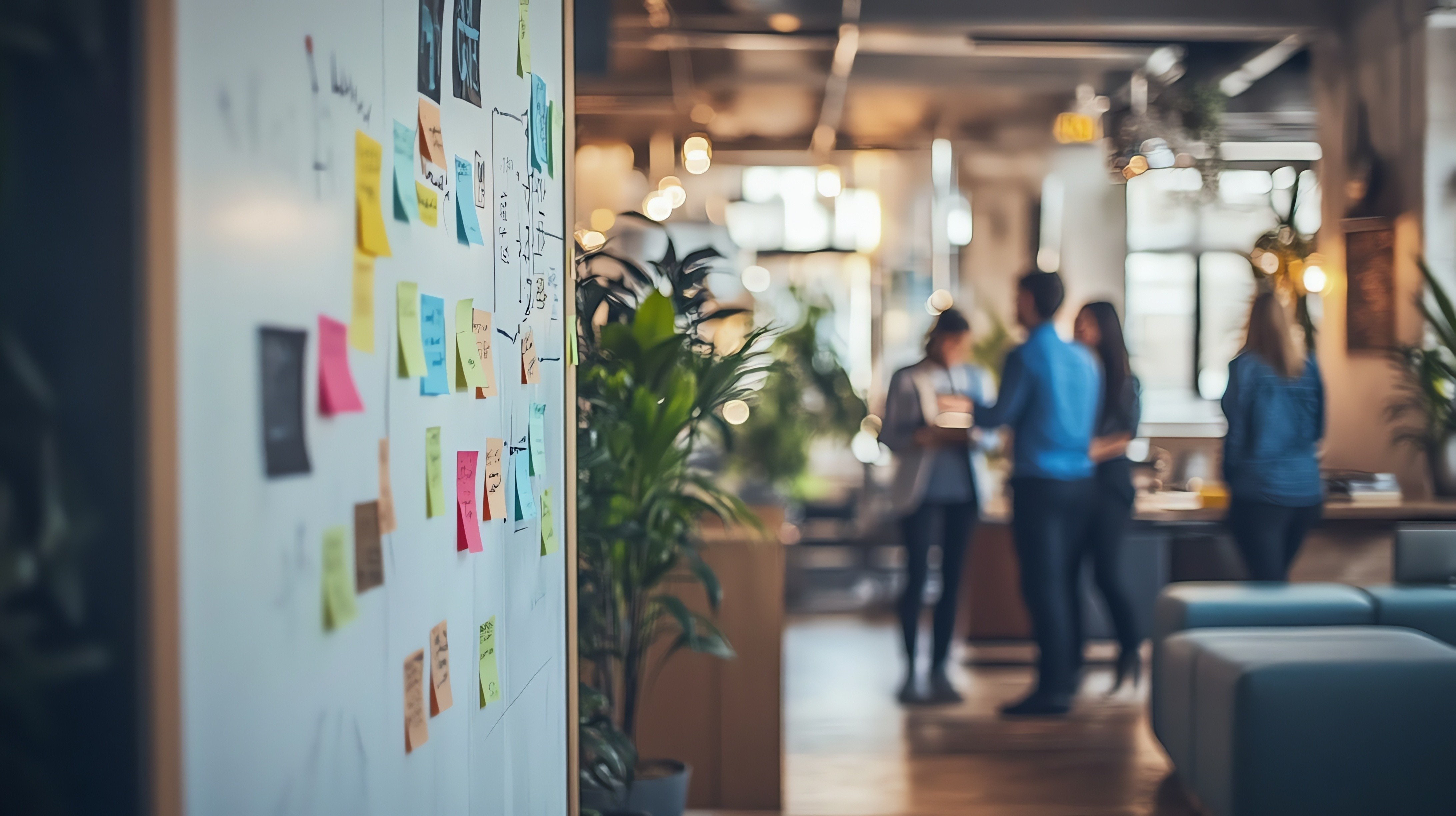 Abstract swirling patterns of teal, dark blue, and hints of orange, resembling a fluid cosmic design.