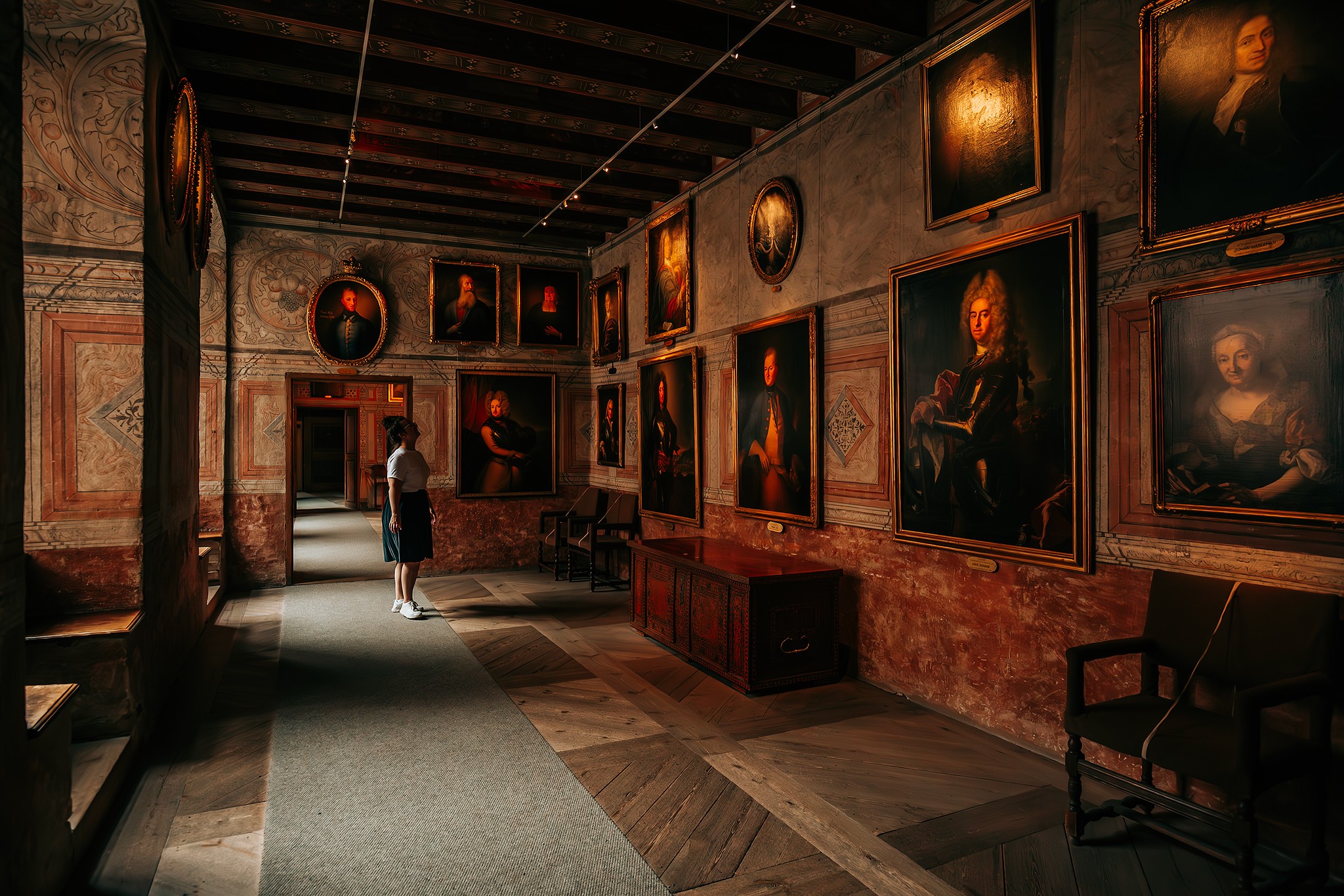 Inside Gripholms Castle