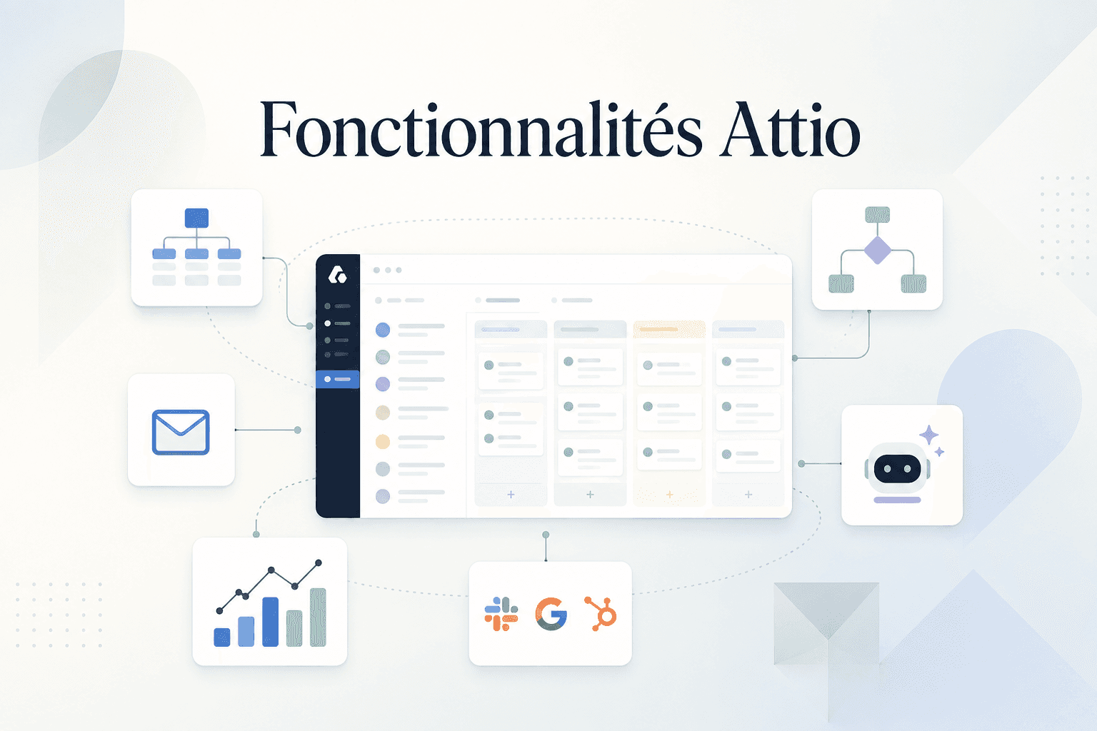 Fonctionnalités Attio