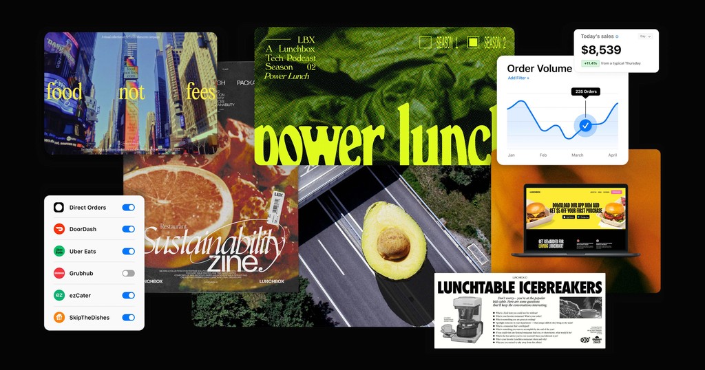 Brand Design Collage Layout