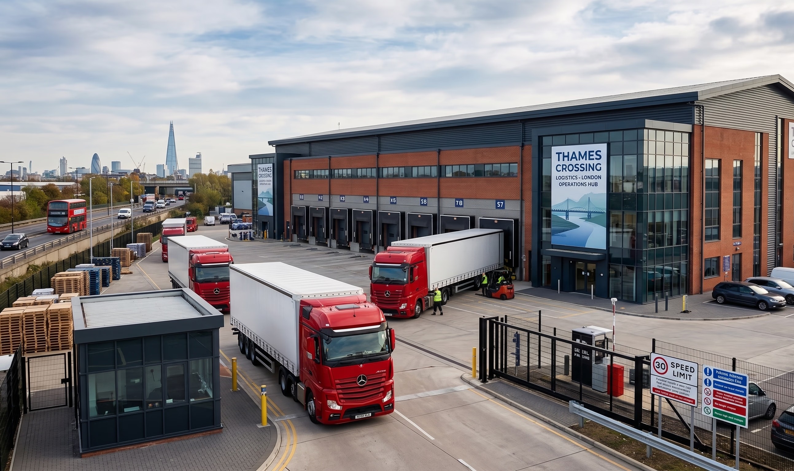 Image of a logistic company
