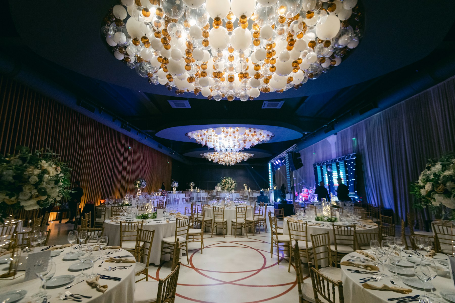 Illustrative stock image of a wedding reception; not an Event Culture project