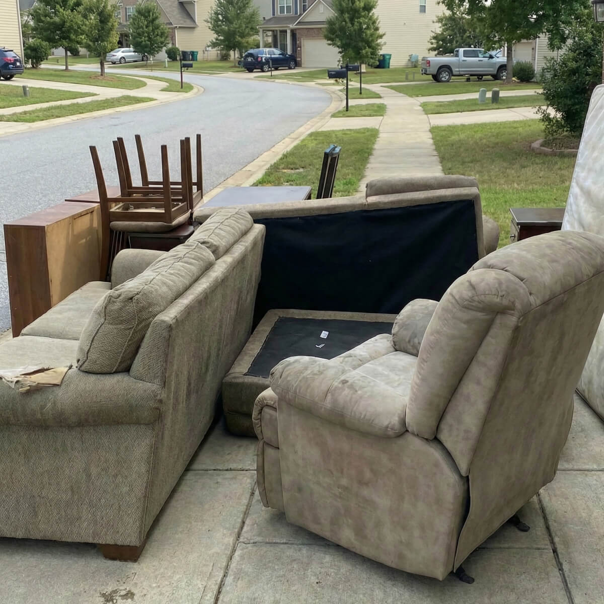 Lake City Junk Removal furniture removal examples