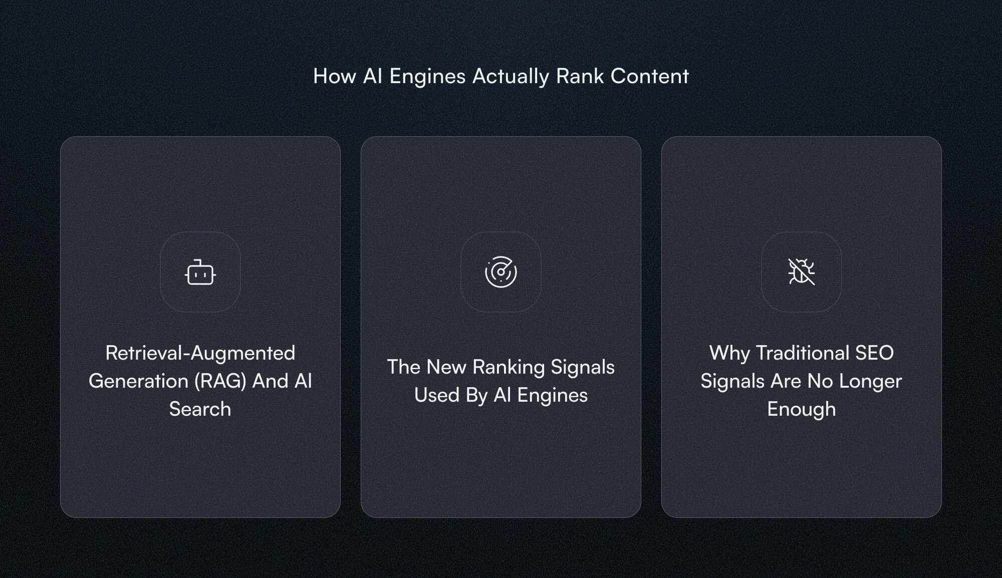 How AI Engines Actually Rank Content