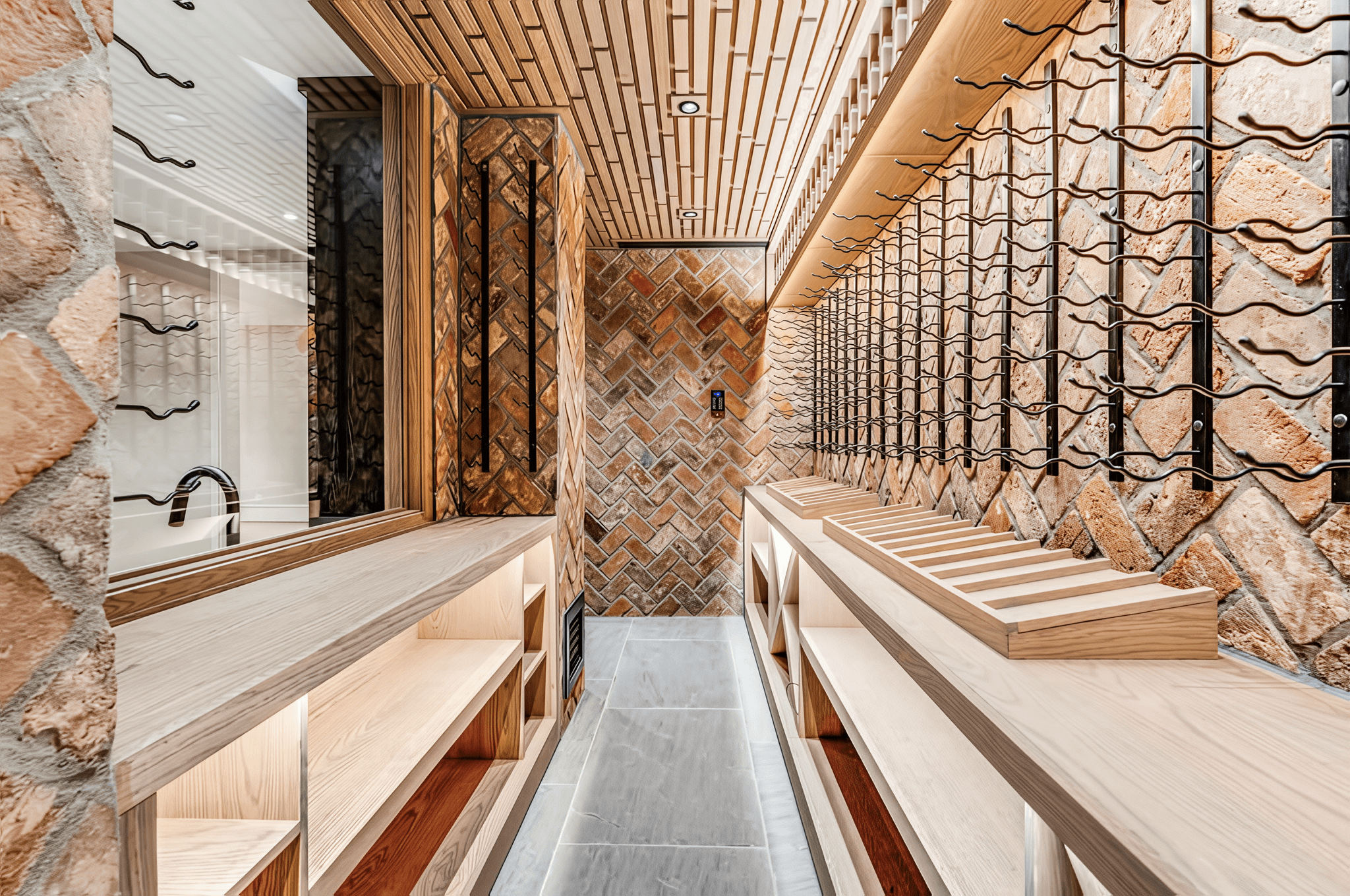 a room filled with lots of furniture and books