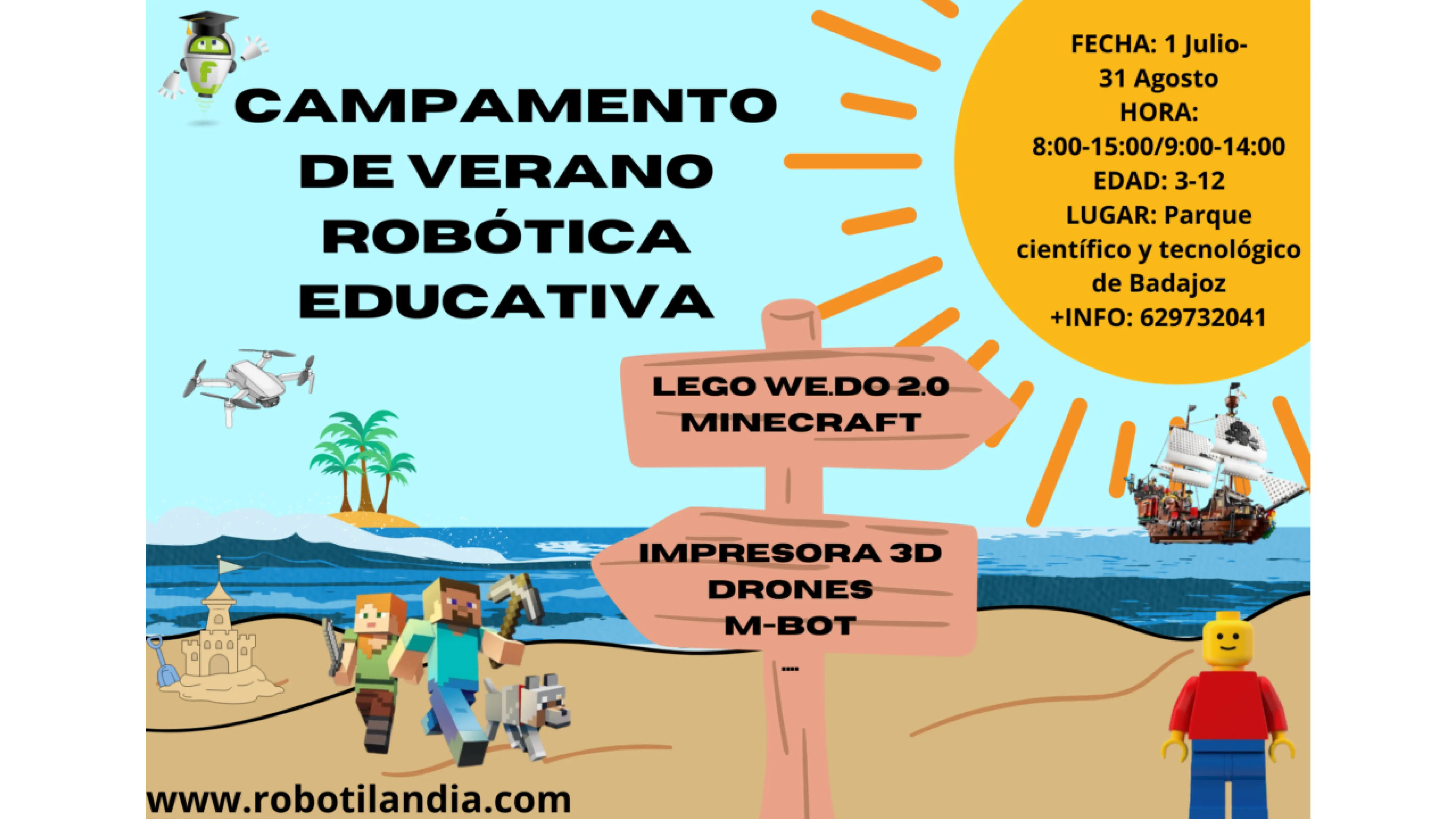 Campamento semana santa robotilandia