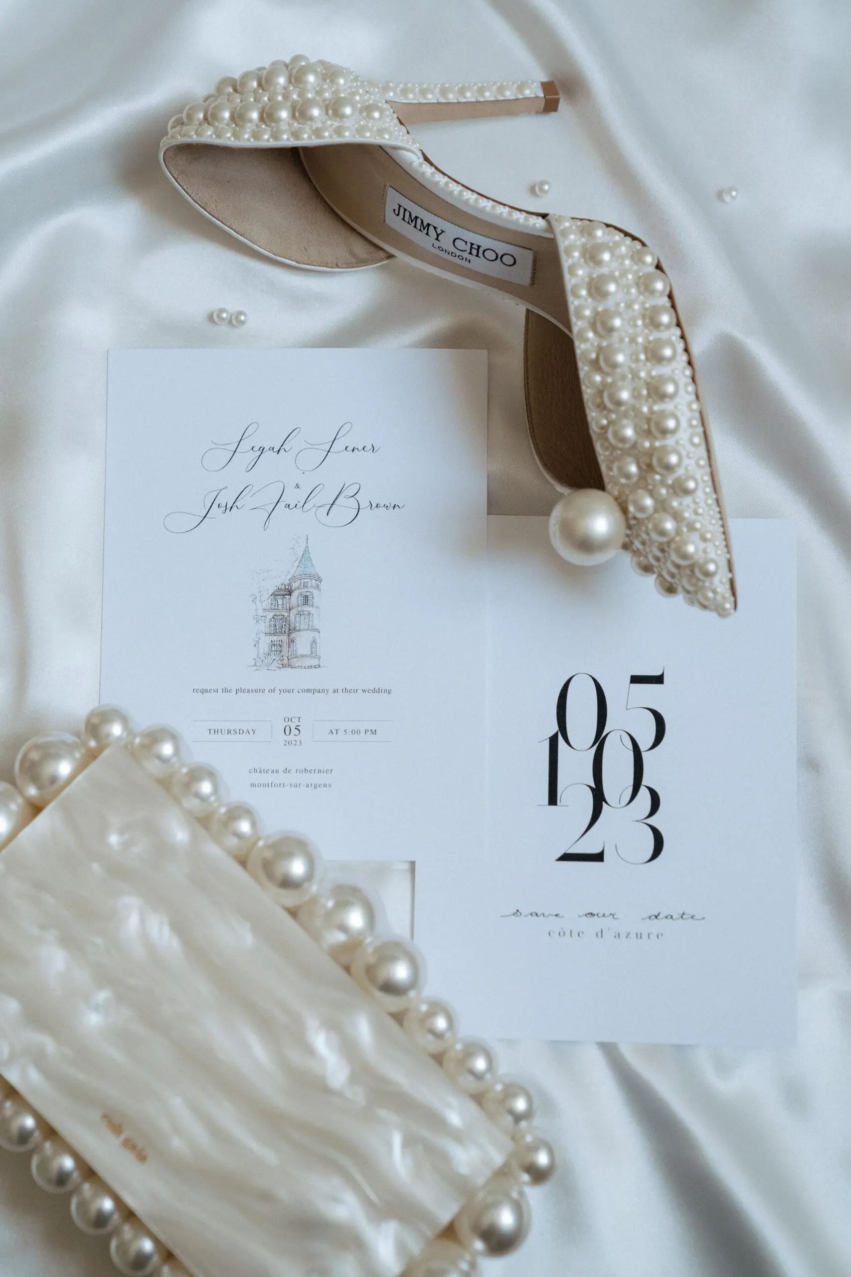 beautifull wedding invitation