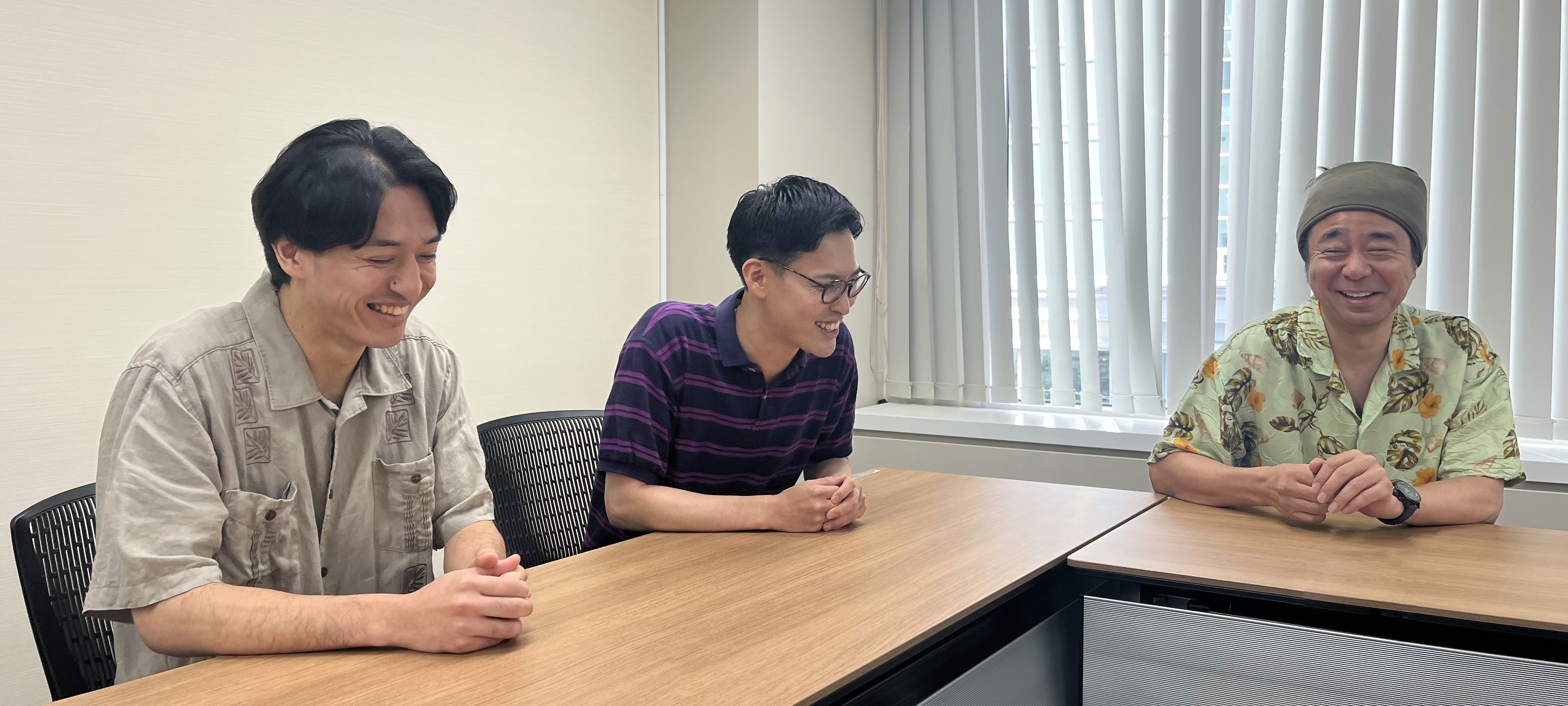 中野文也(トワイライト渚)、カミノシュウヘイ(トワイライト渚)、有野晋哉(よゐこ)