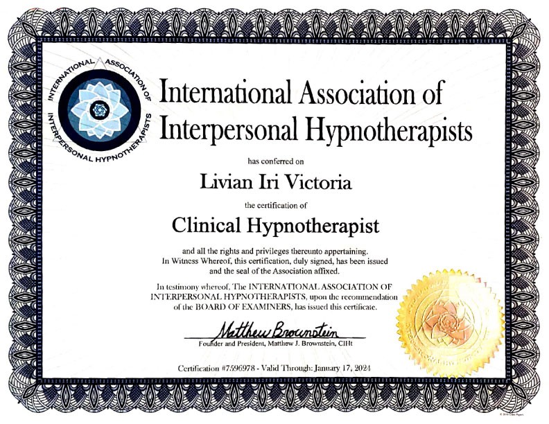 IAIH certificate