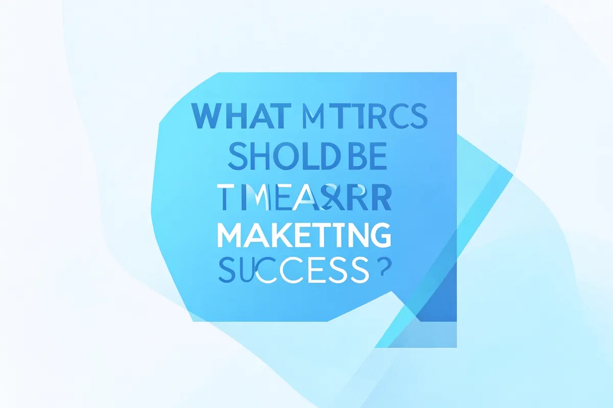 What Metrics Should Be Used to Measure Marketing Success?