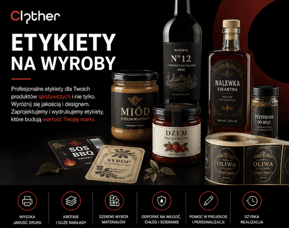 Etykiety na produkty