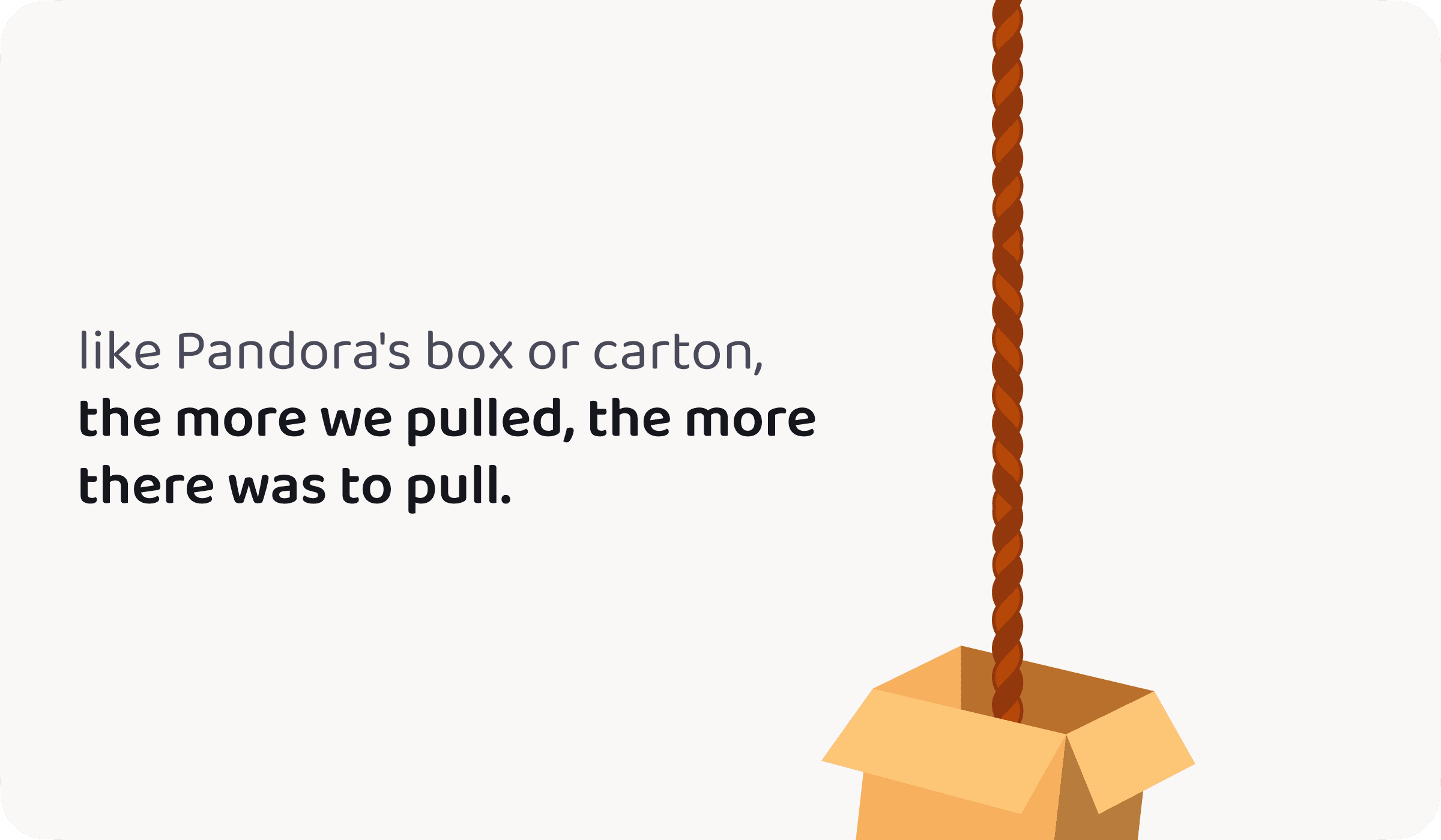 Breakdown graphic introducing the layered problems behind the Obiex product overhaul.