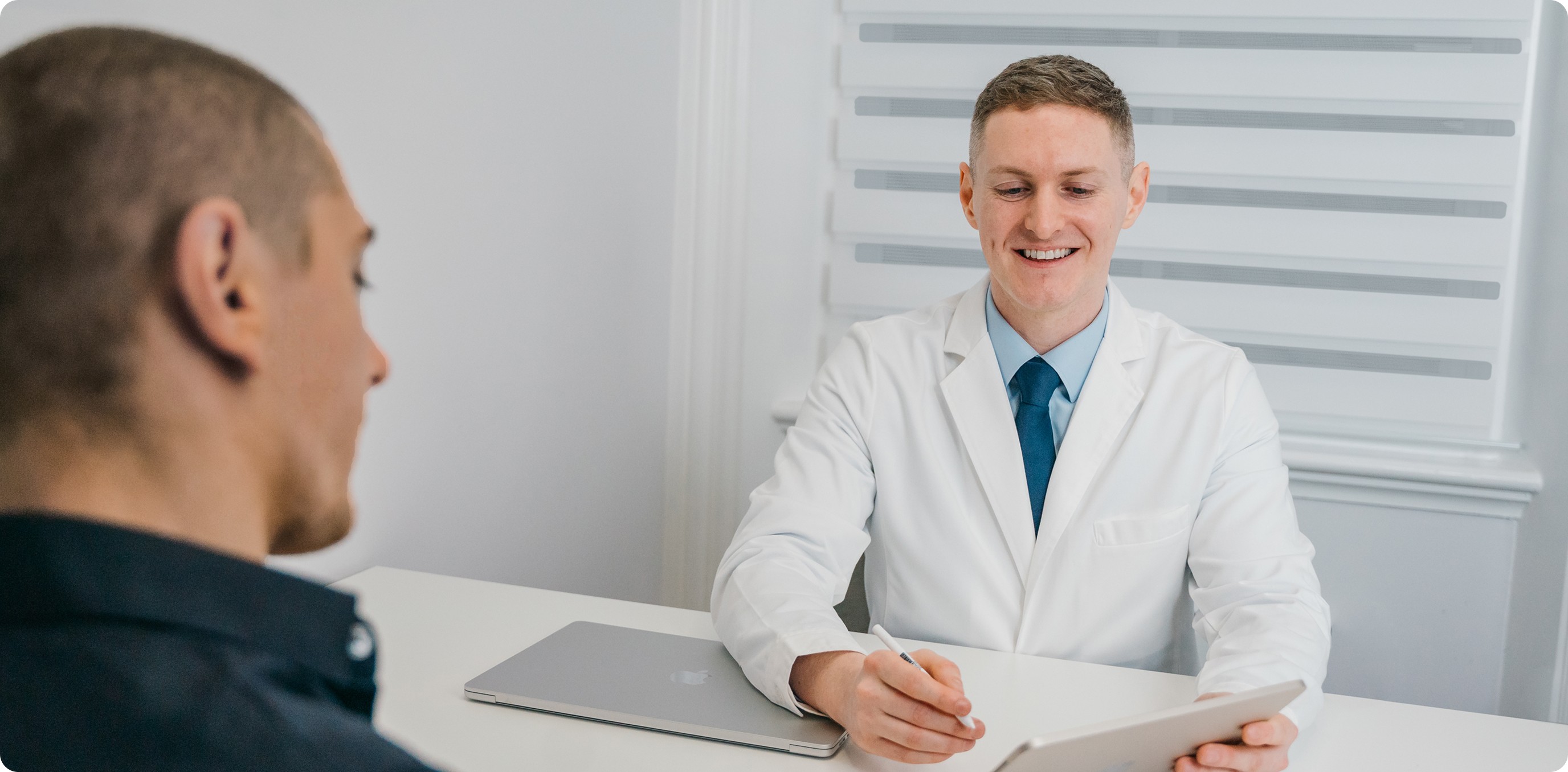 Hair Transplant Consultation with Dr Clarke