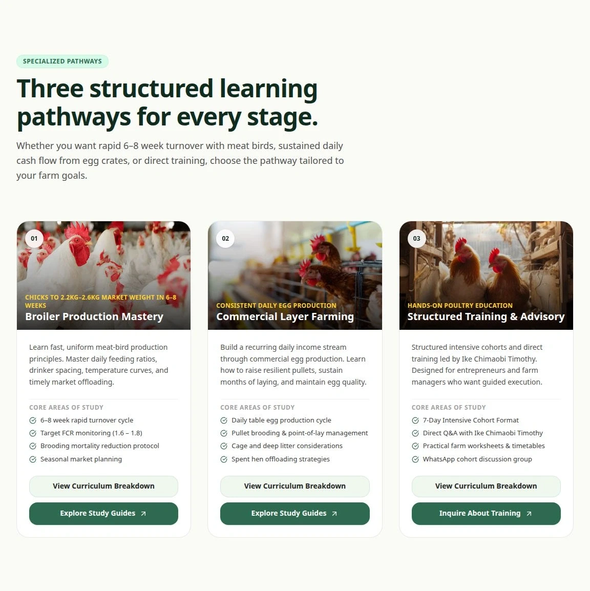 Three pathways. Three different intentions. — pathways, desktop