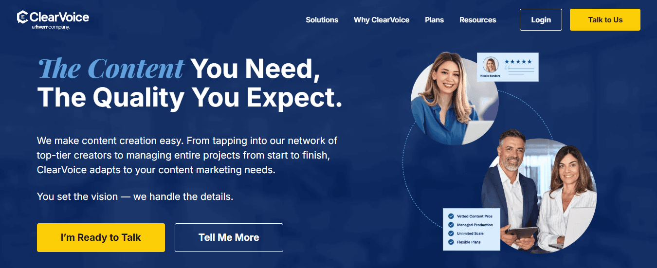 clear voice - SEO Services Agency