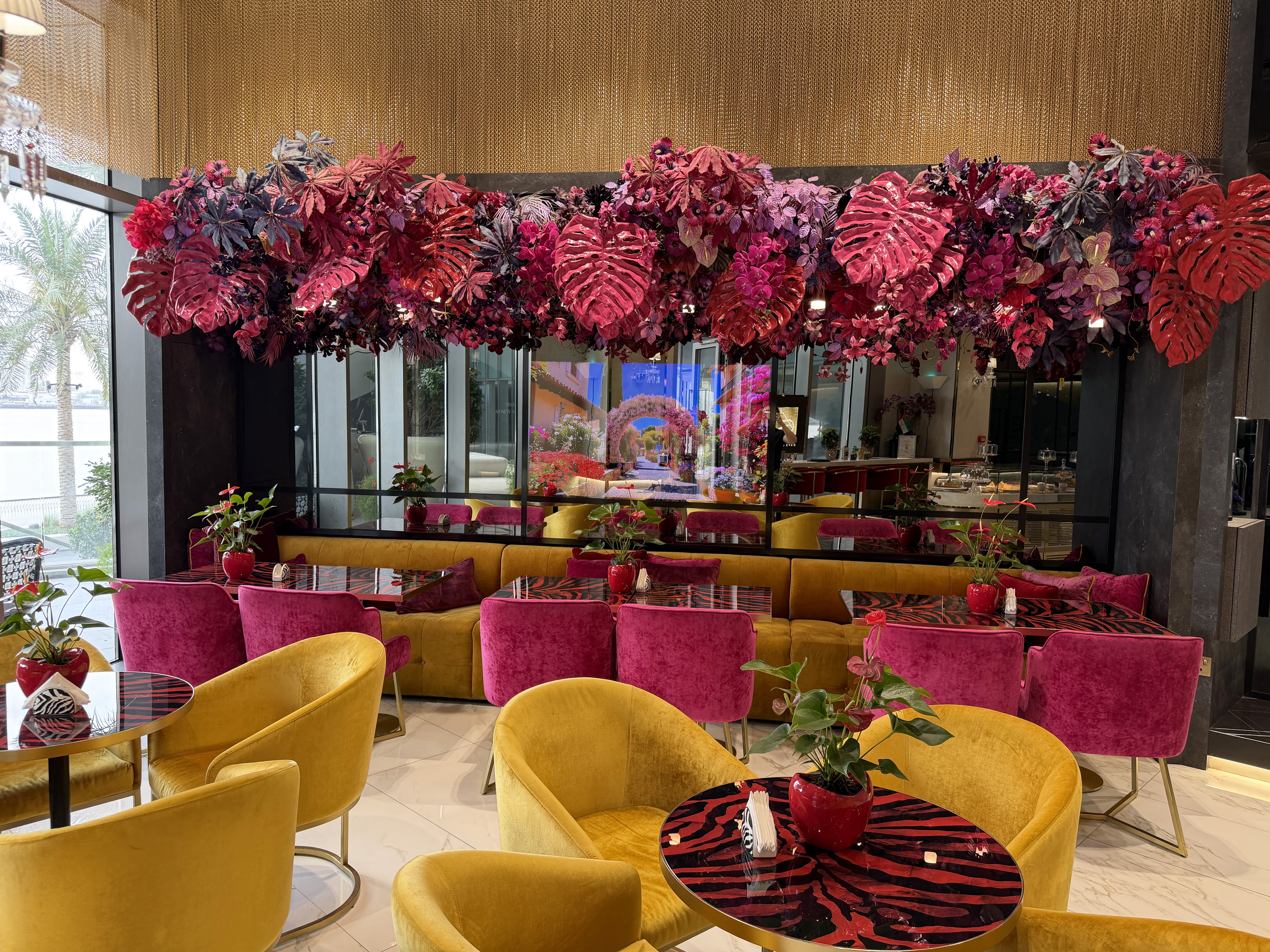 best aesthetic cafe in dubai creek harbour