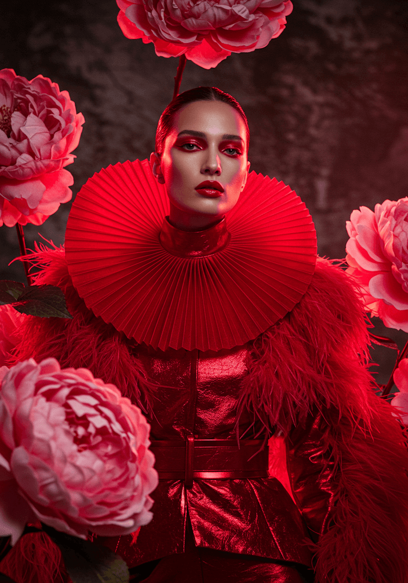 avant garde portrait