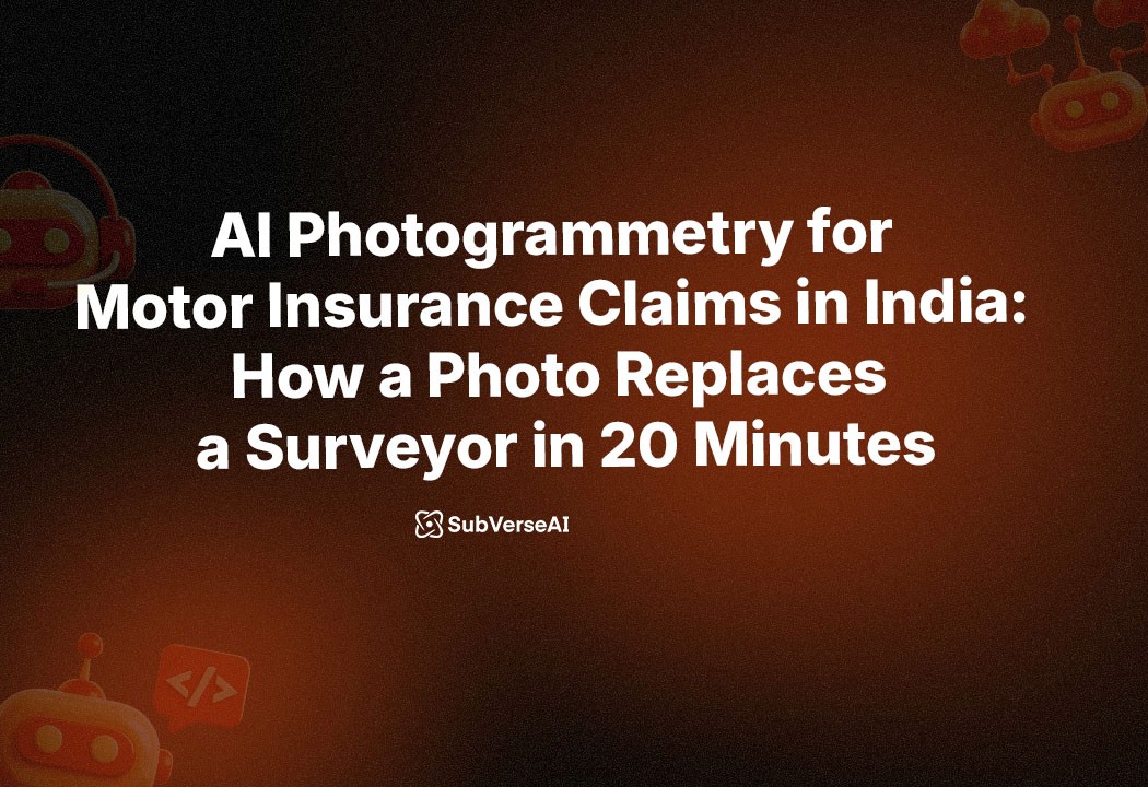 AI Photogrammetry for Motor Insurance Claims in India: How a Photo Replaces a Surveyor in 20 Minutes
