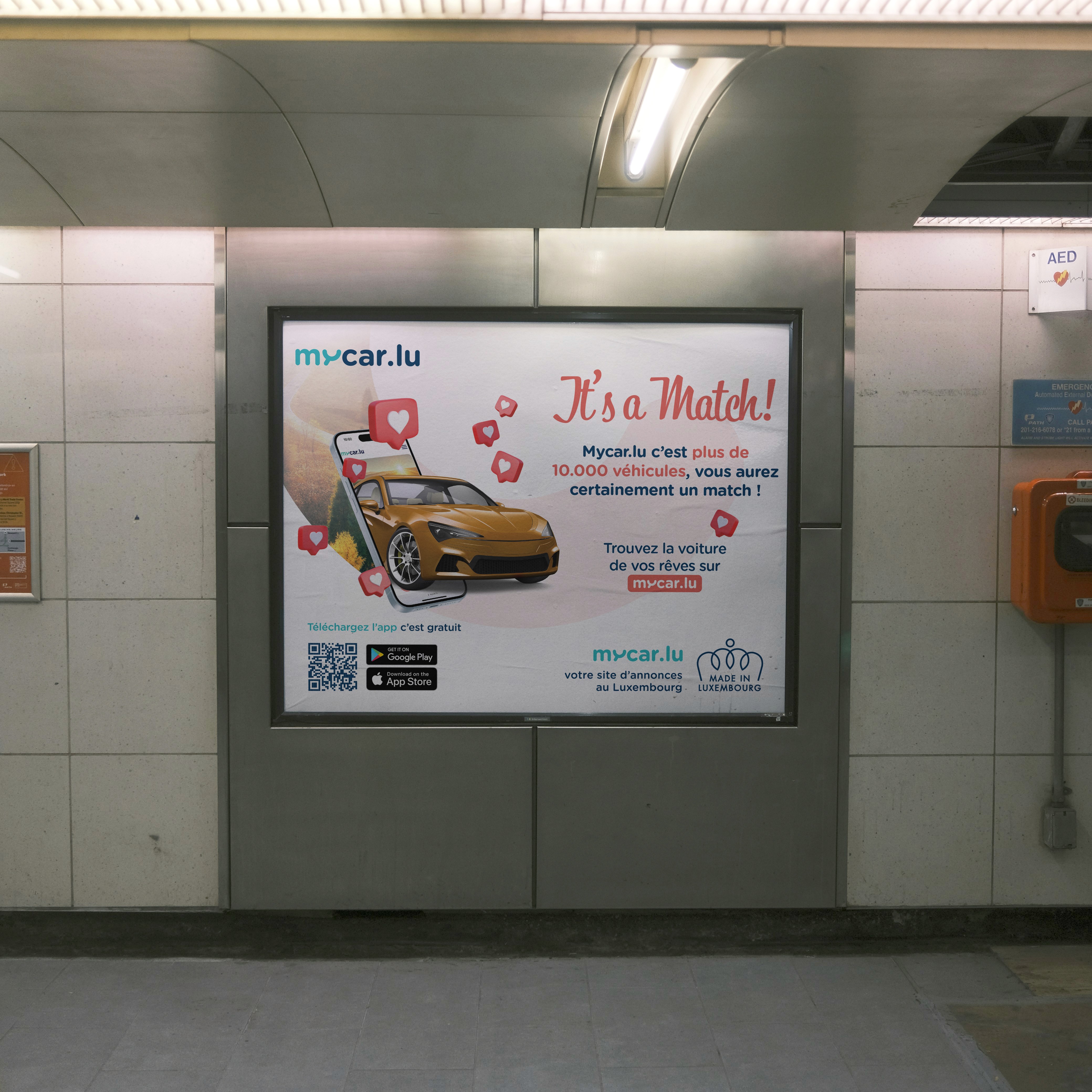 Image of an advert for MyCar