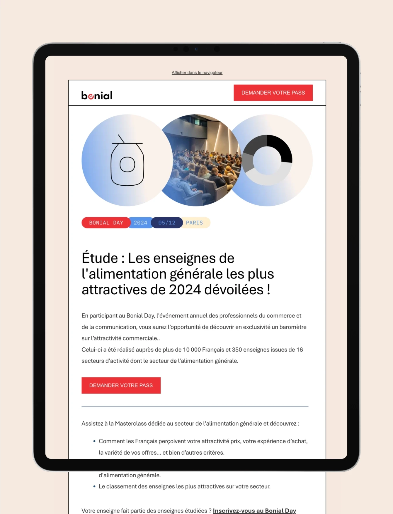 Bonial Day présentation de l'étude