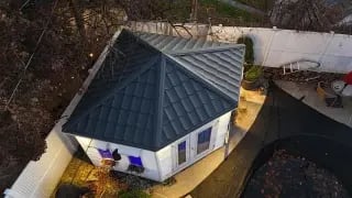 Metal roof on home Joliette - 50-year warranty