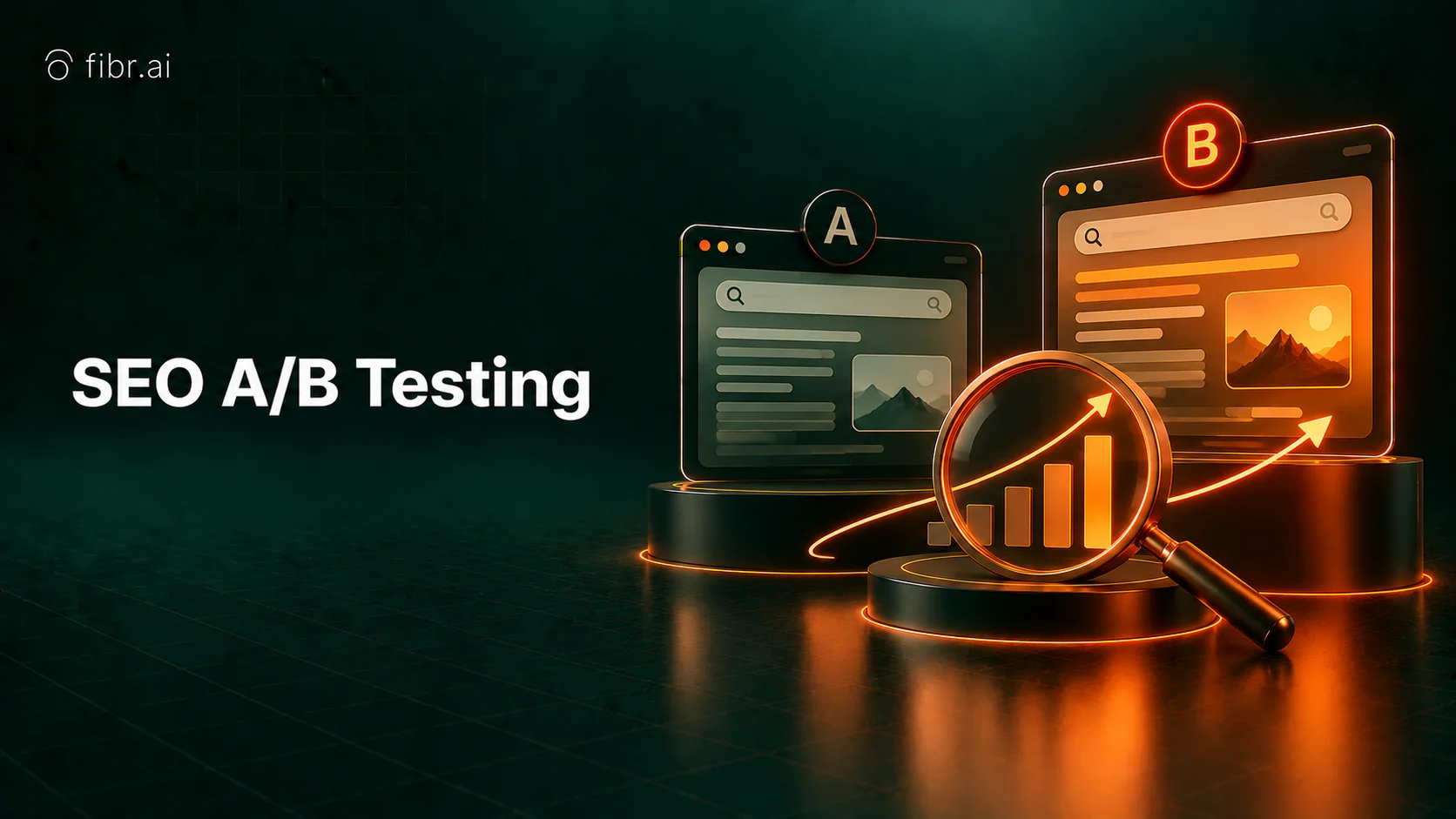 SEO A/B testing with search performance and optimization analytics.