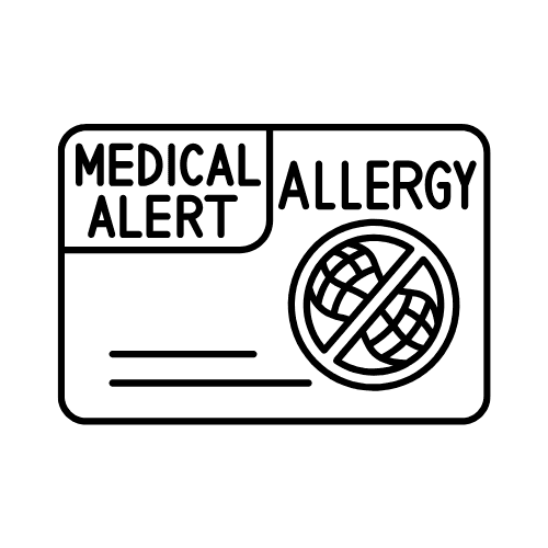 Medical Card - Allergien