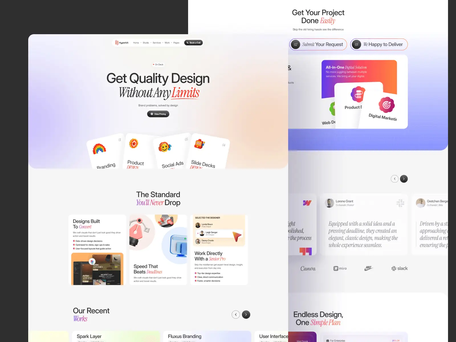 hyperbit service-based agency template
