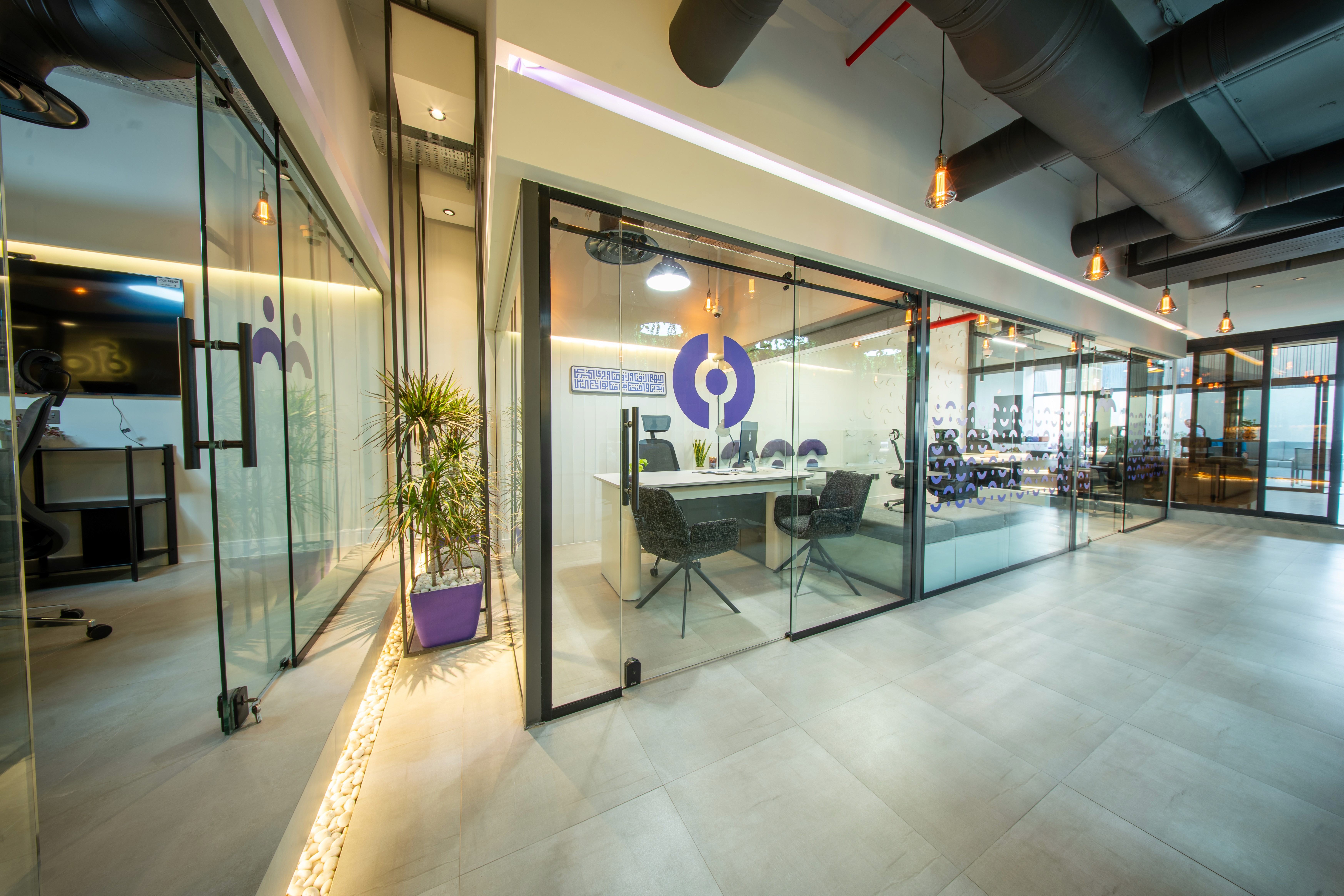 Coach explaining something to an athlete