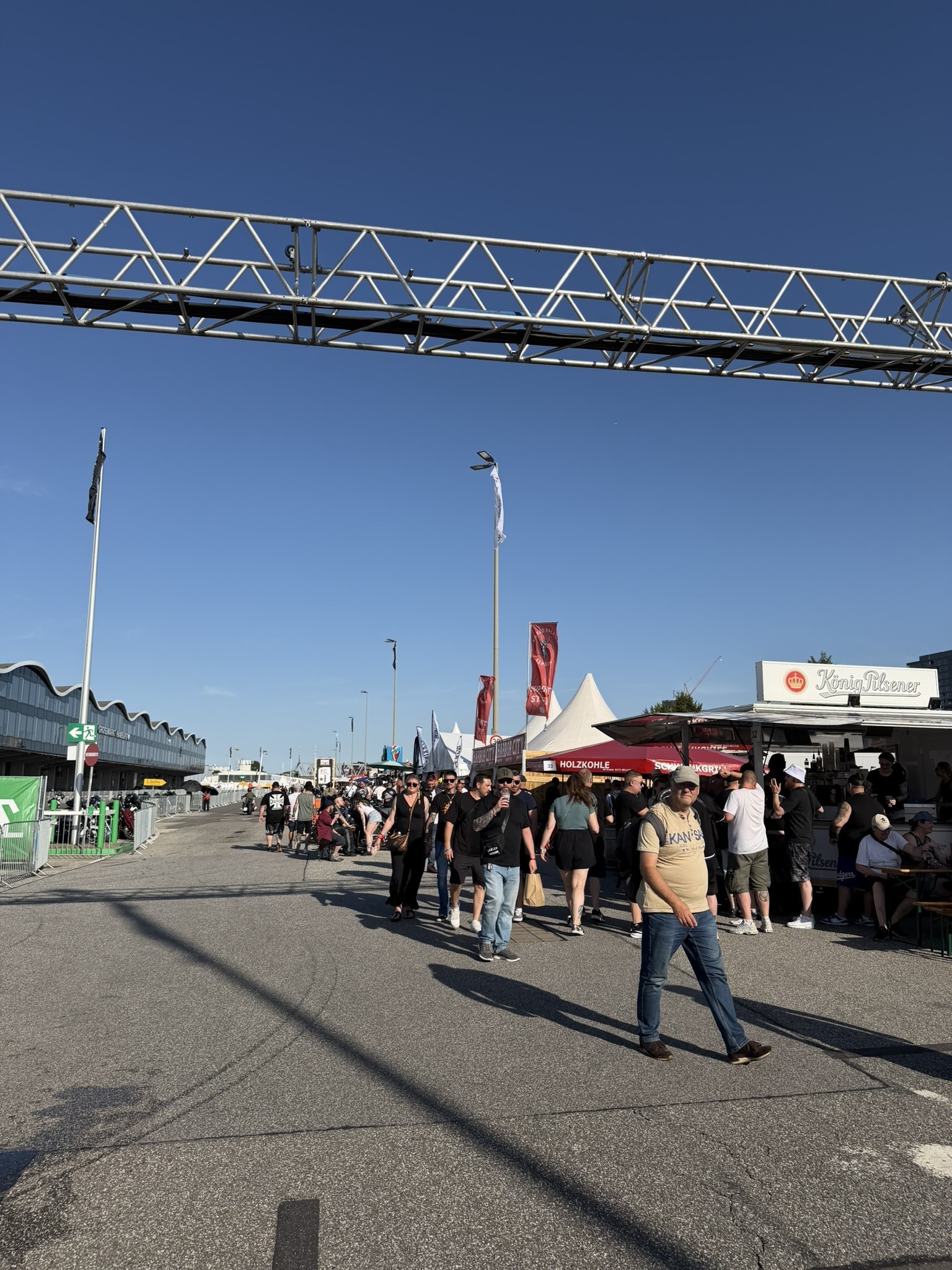Impression der MotorCycle Audio Crew – Harley Days Hamburg 2026