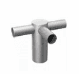 Triple‑arm mounting adaptor for dia 60 spigot, 90mm pole SLA street light accessory