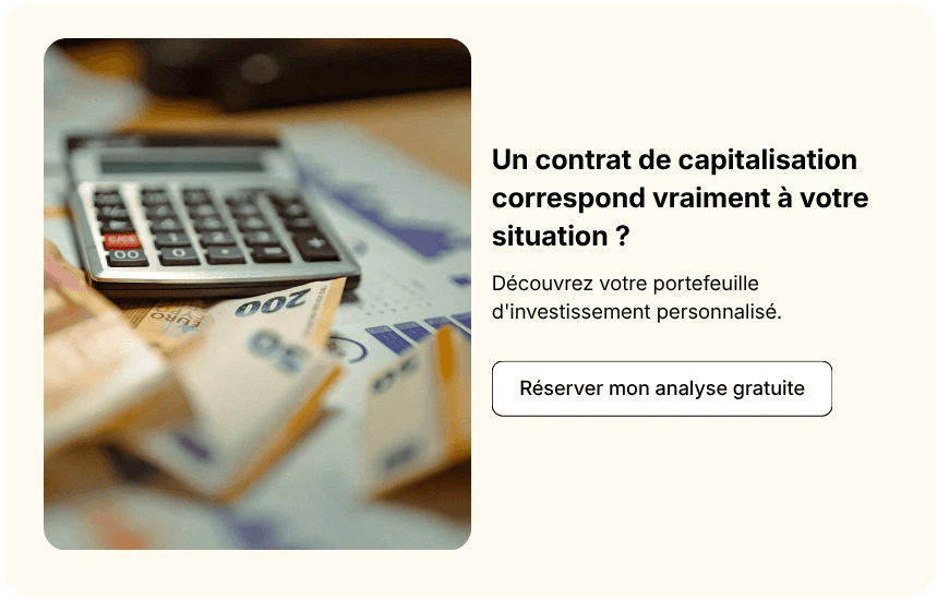 contrat de capitalisation et profitys