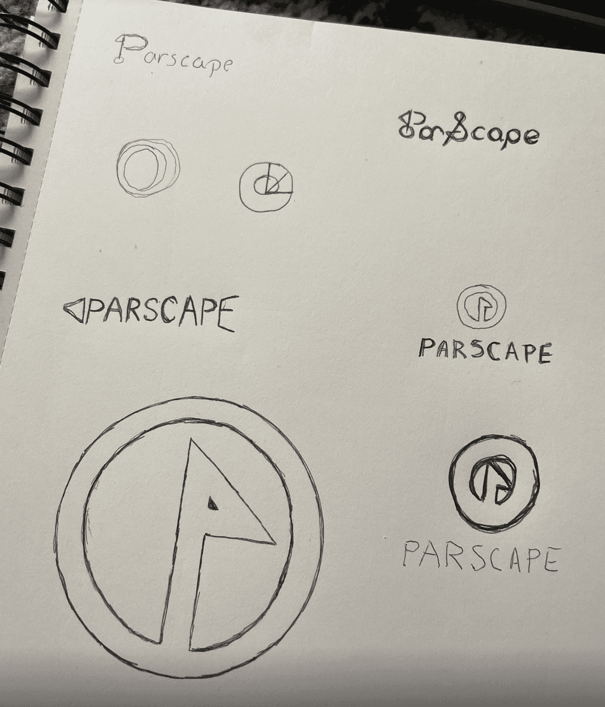 Logo and identity sketching