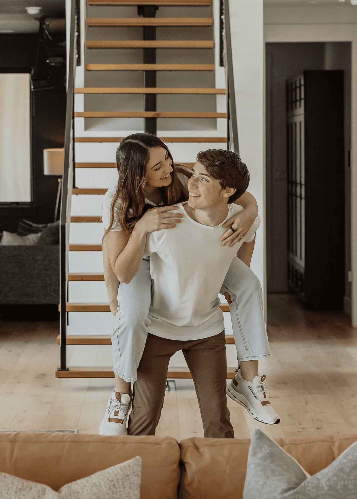 Black and white portrait of a man