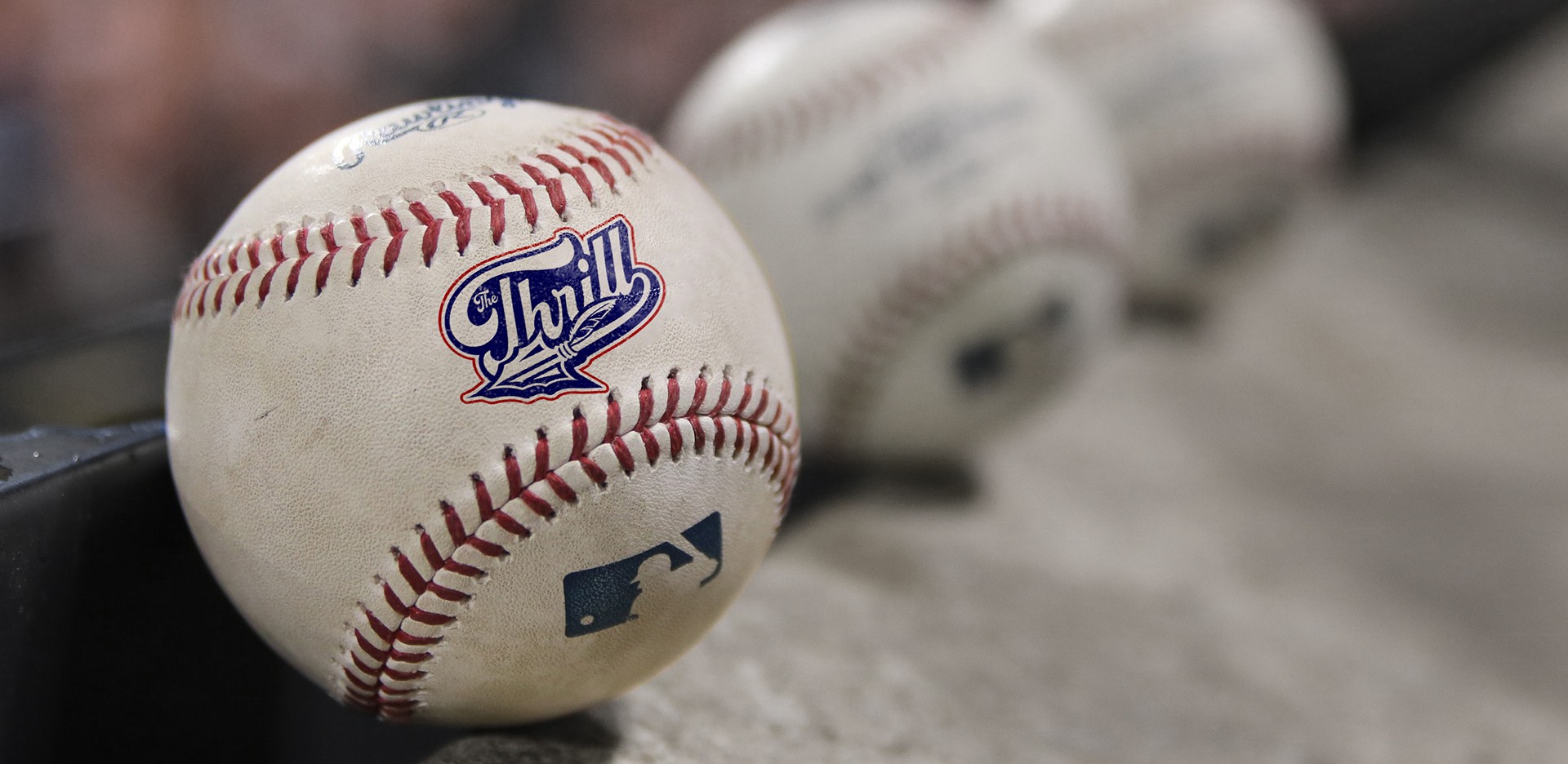 baseball ball with logo