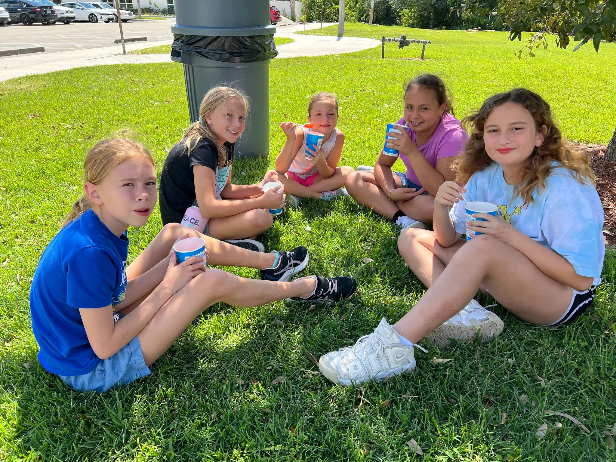 5 children lined up bradenton