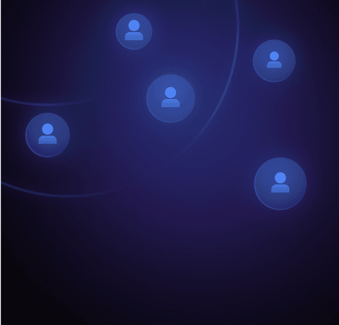 User icons on different app access levels