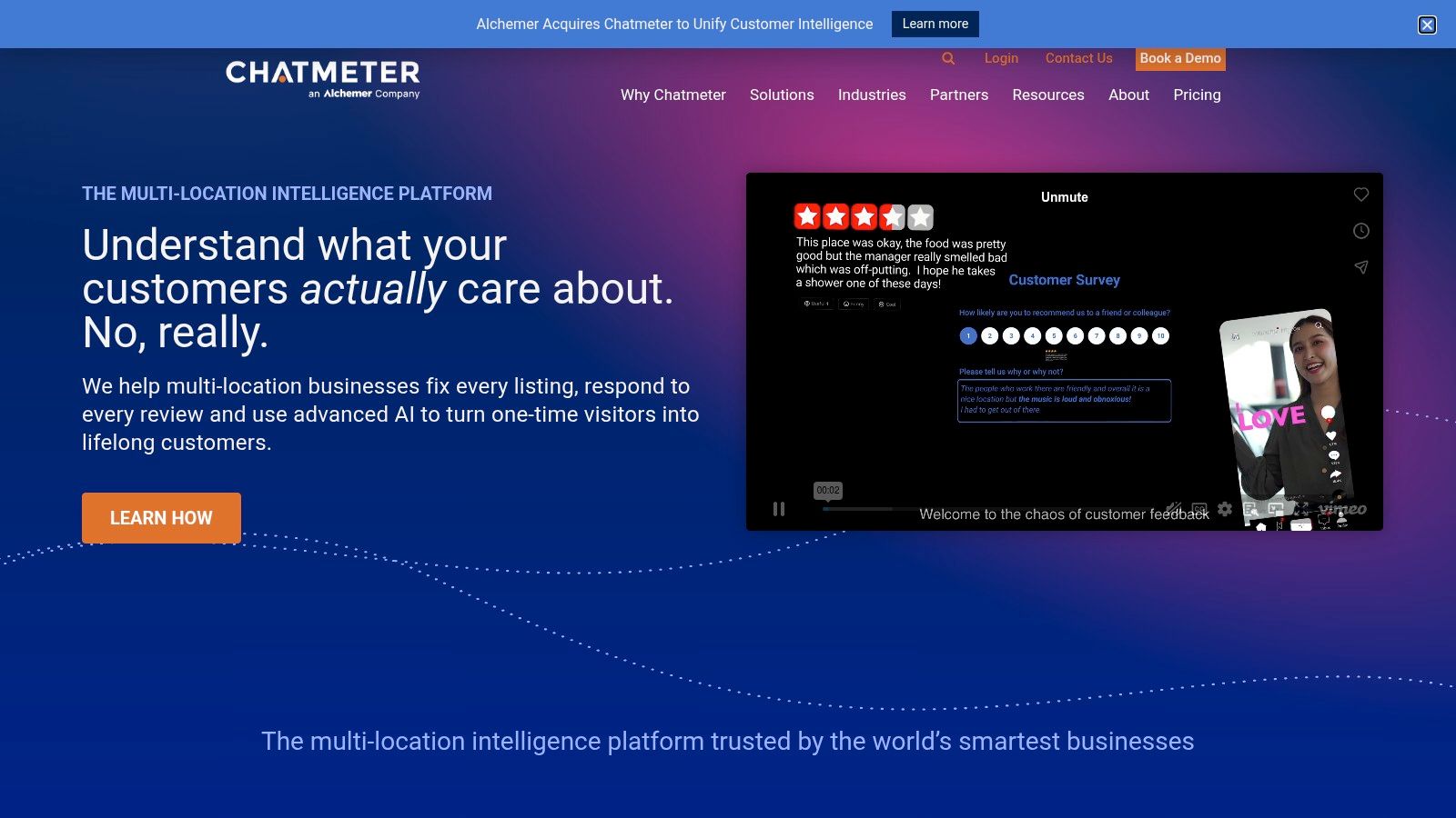 Chatmeter (now part of Alchemer)