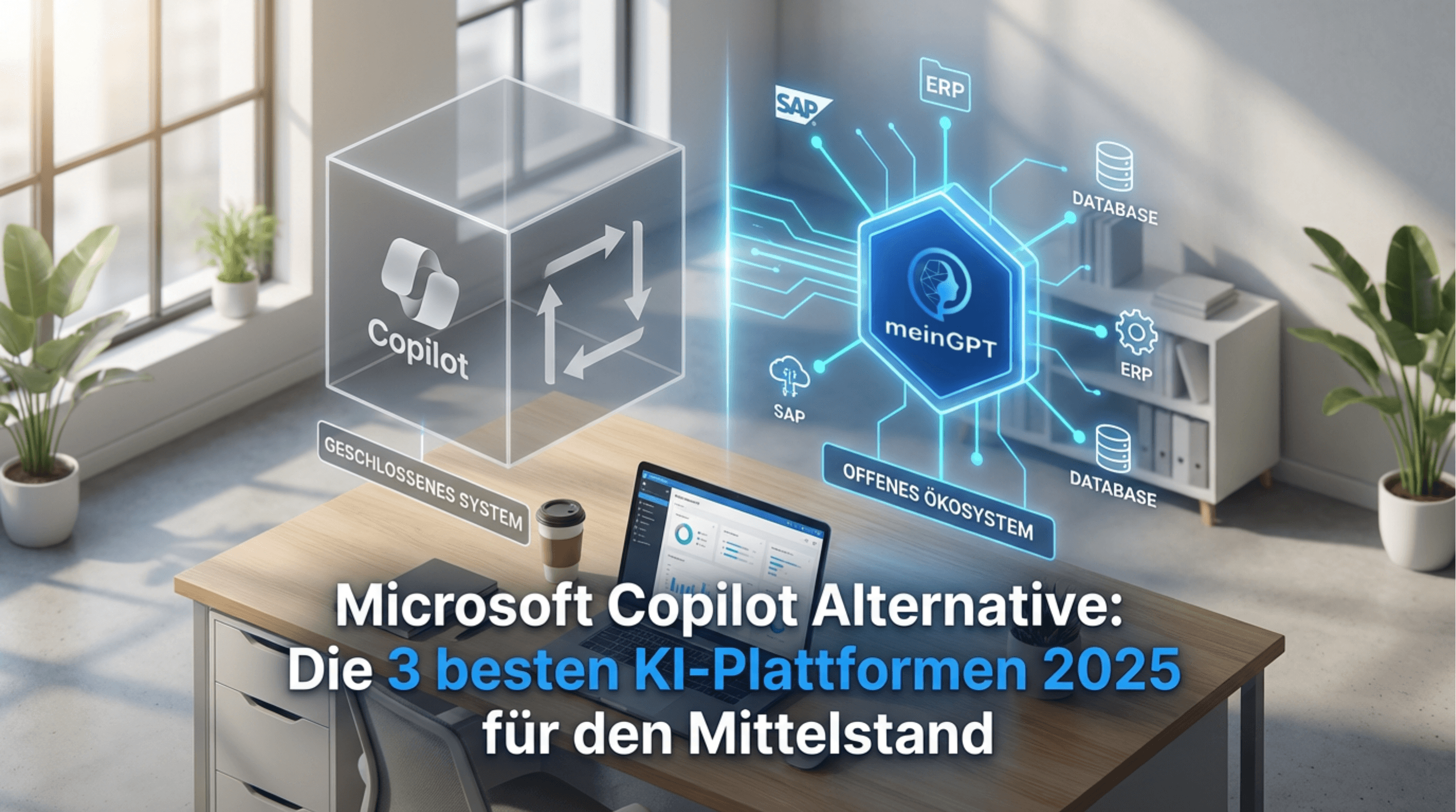 Microsoft Copilot Alternative: The 3 Best AI Platforms for the German Mid-Sized Companies 2025