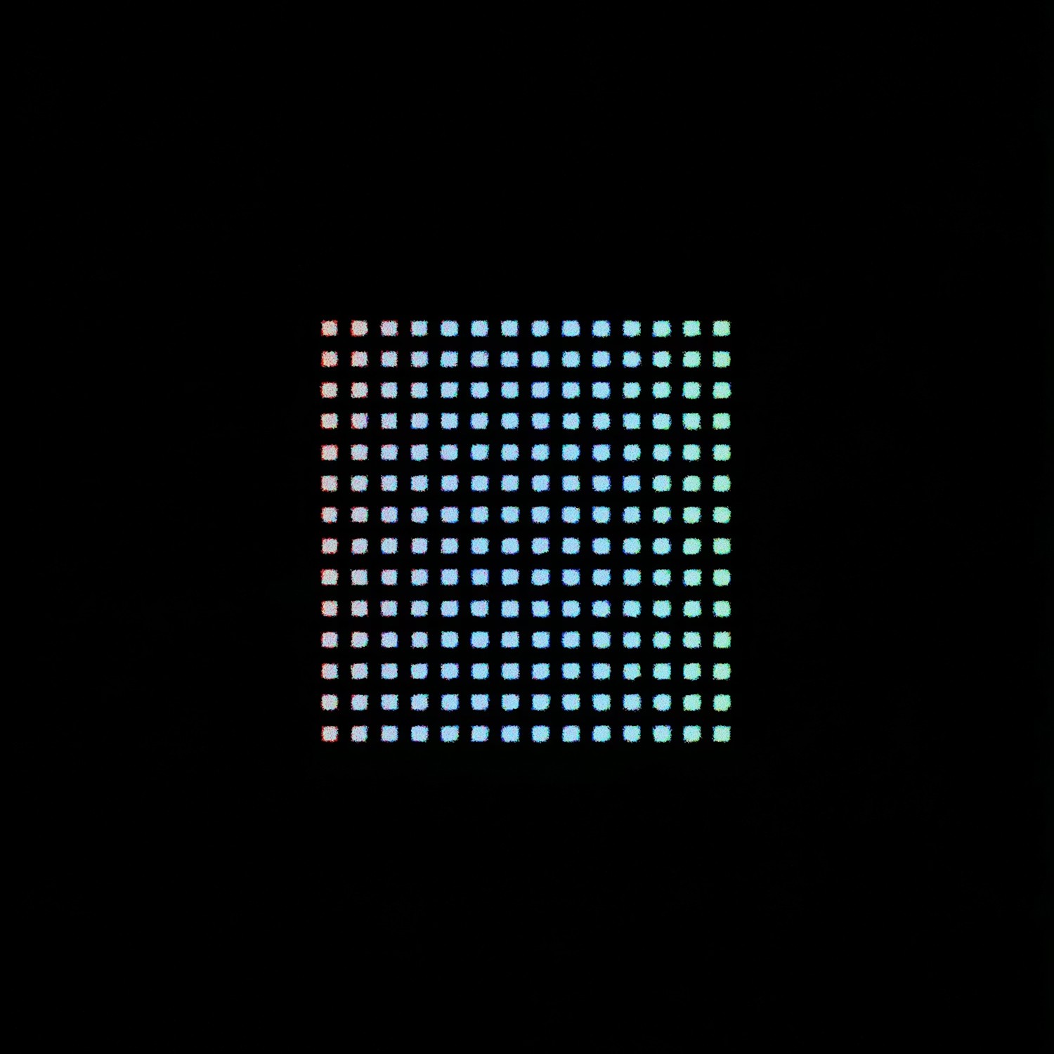 Colorful Grid on Black
