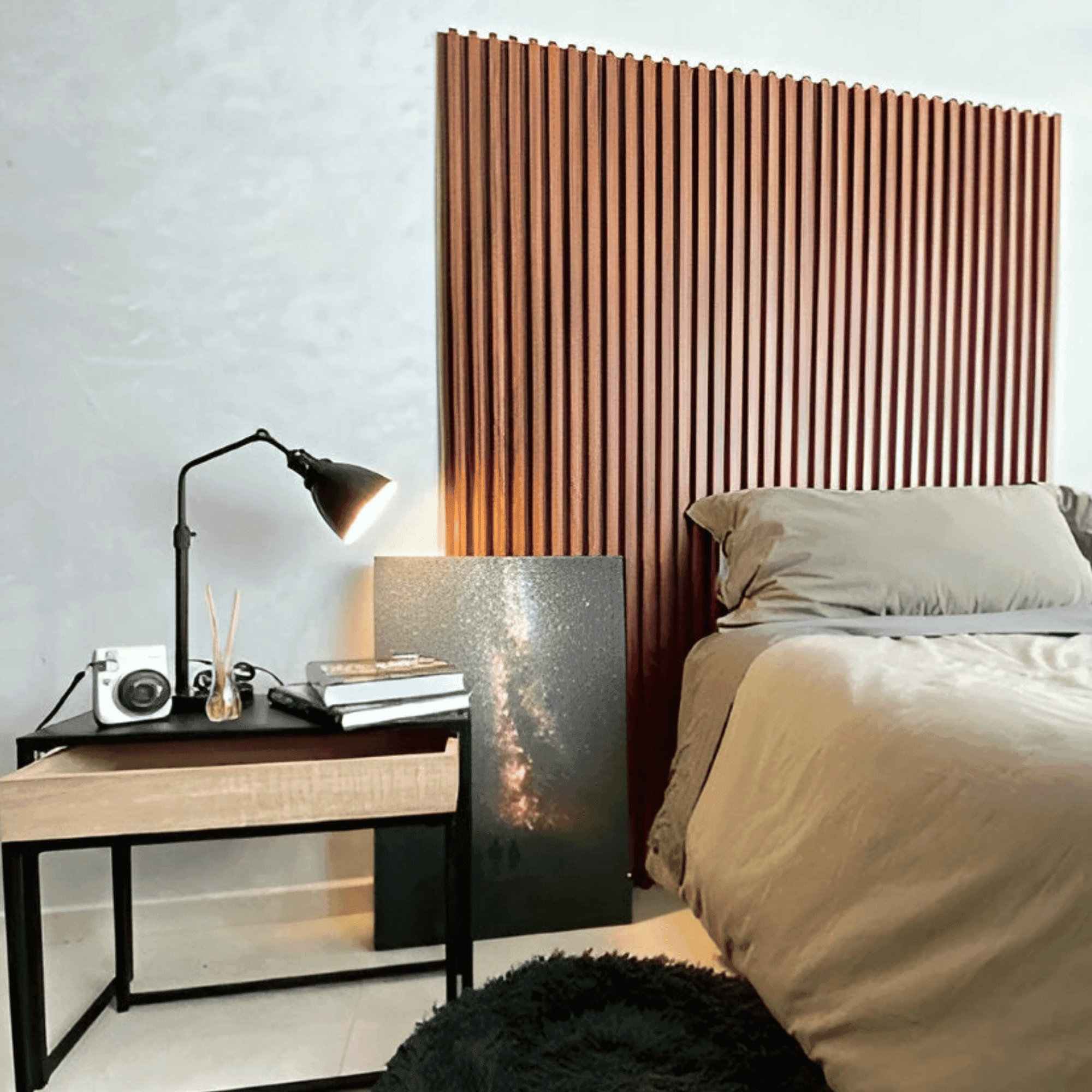 WPC Wall Panel Interior Cedro - SRJ Tu Hogar
