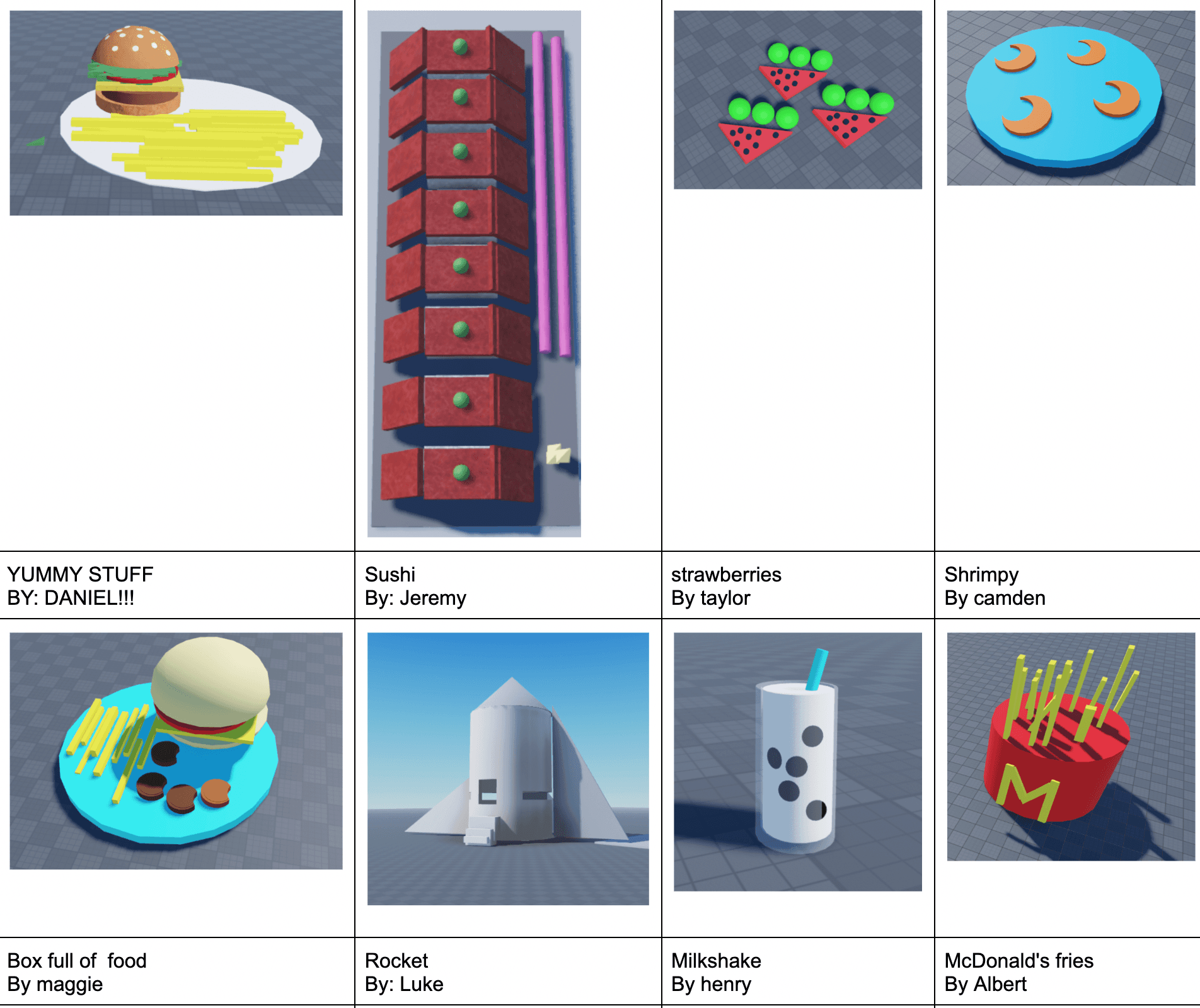 Roblox projects in San Diego