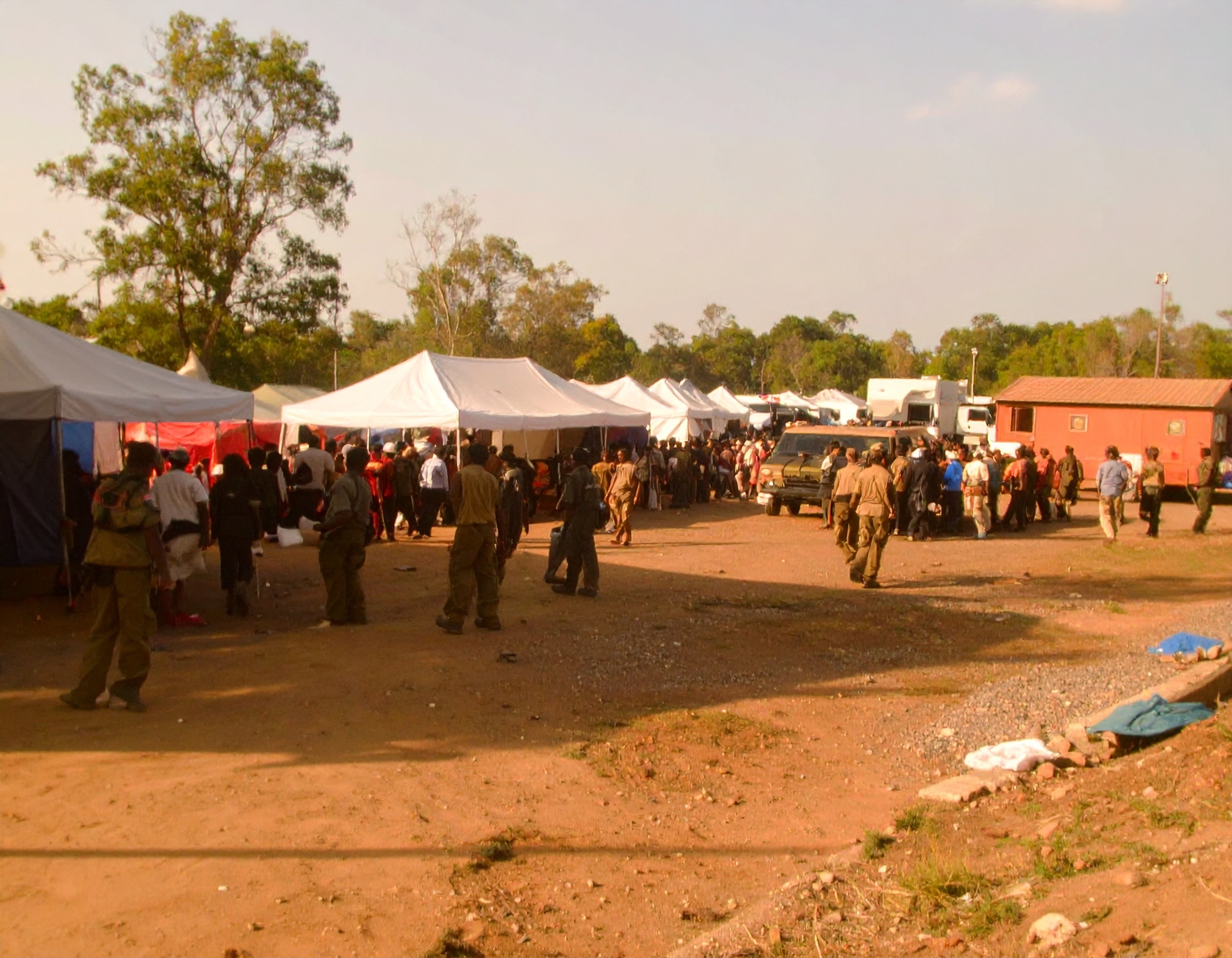 disaster response camp