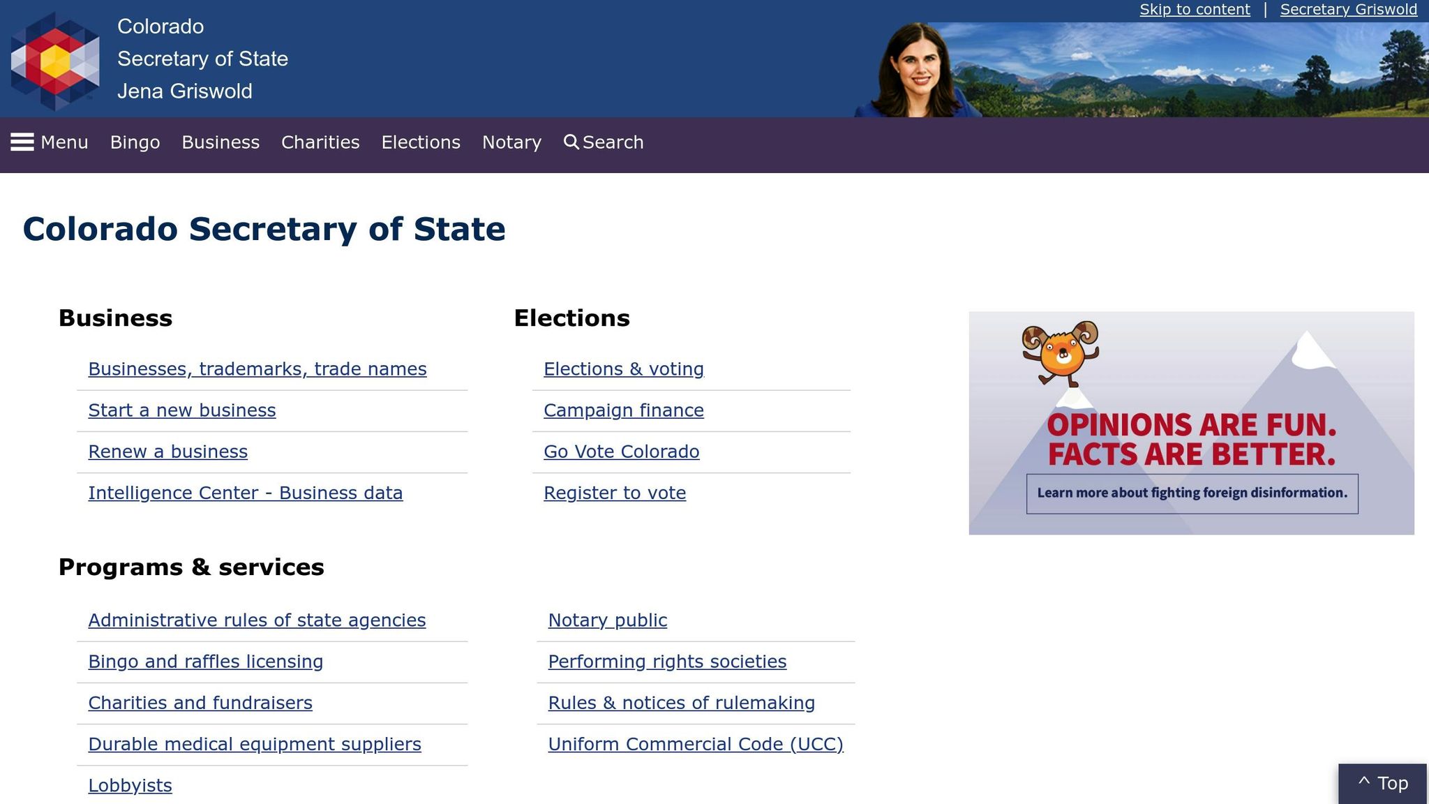 Colorado Secretary of State