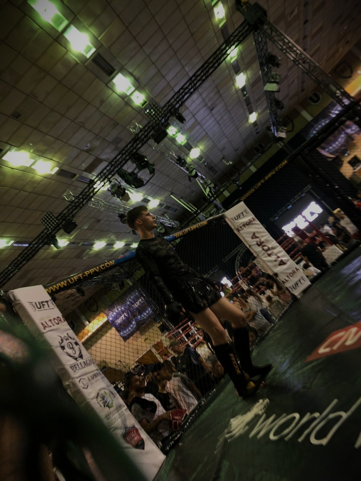 Coach explaining something to an athlete