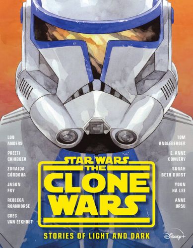 Star Wars: The Clone Wars -- Stories of Light and Dark cover courtesy of Disney Lucasfilm