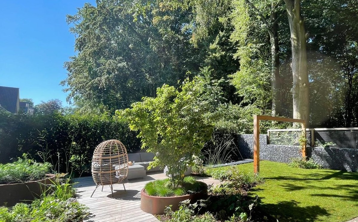 Tuin gerealiseerd door Art gardens