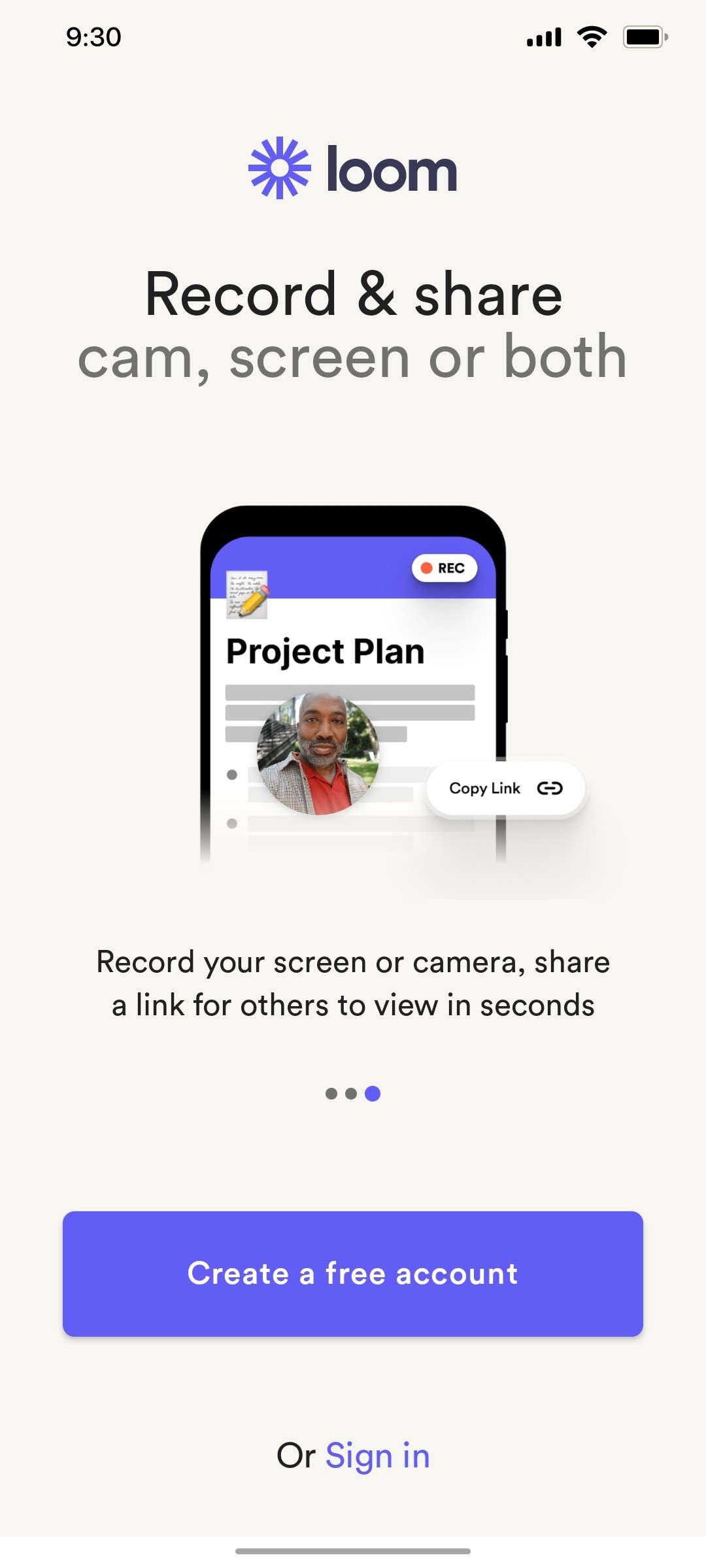 loom Walkthrough screen 3
