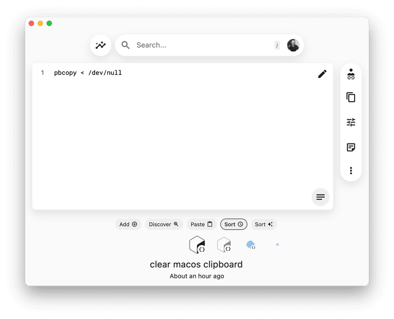 Using suggested actions in Pieces for Developers.