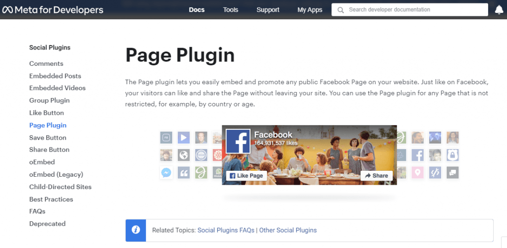 facebook page plugin